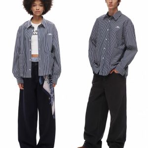 Loopsoon Striped Utility Overshirt