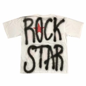 Compost The Rich Rockstar Spray Graphic T-Shirt