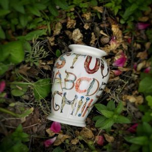 Supreme ABC Alphabet Ceramic Vase